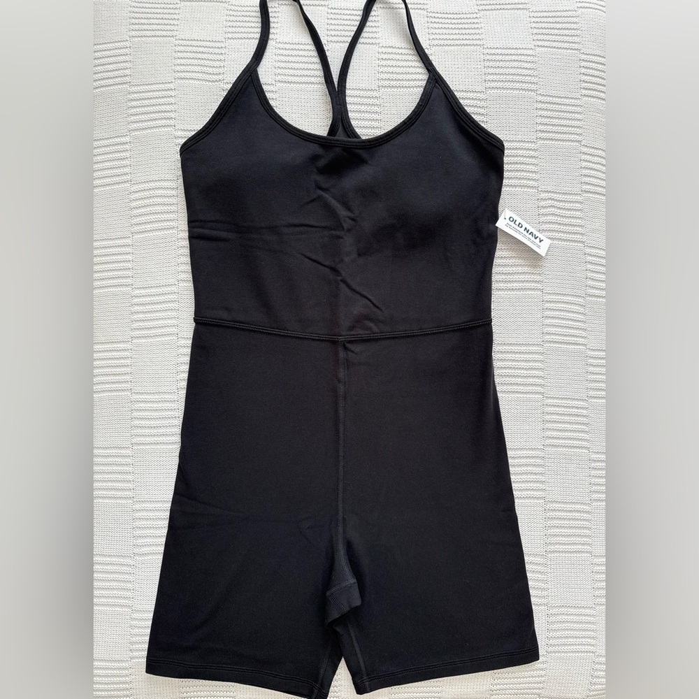 Old Navy Women's Sleek Black Bodysuit